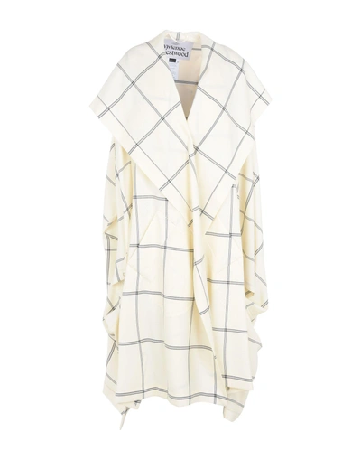 Shop Vivienne Westwood Full-length Jacket In Ivory