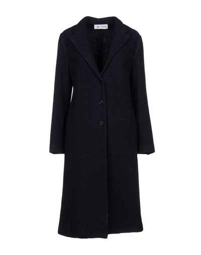 Shop Barena Venezia Full-length Jacket In Dark Blue