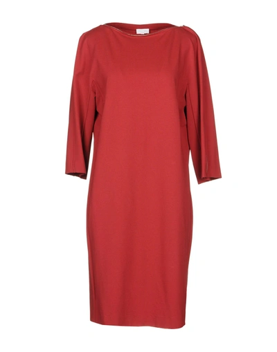 Shop Escada Sport Knee-length Dress In Red