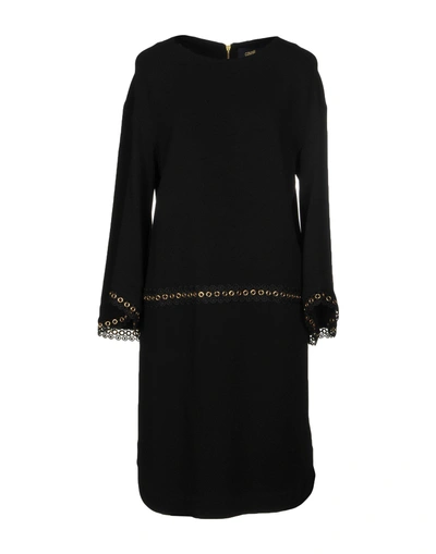 Shop Class Roberto Cavalli Cavalli Class Woman Midi Dress Black Size 6 Viscose
