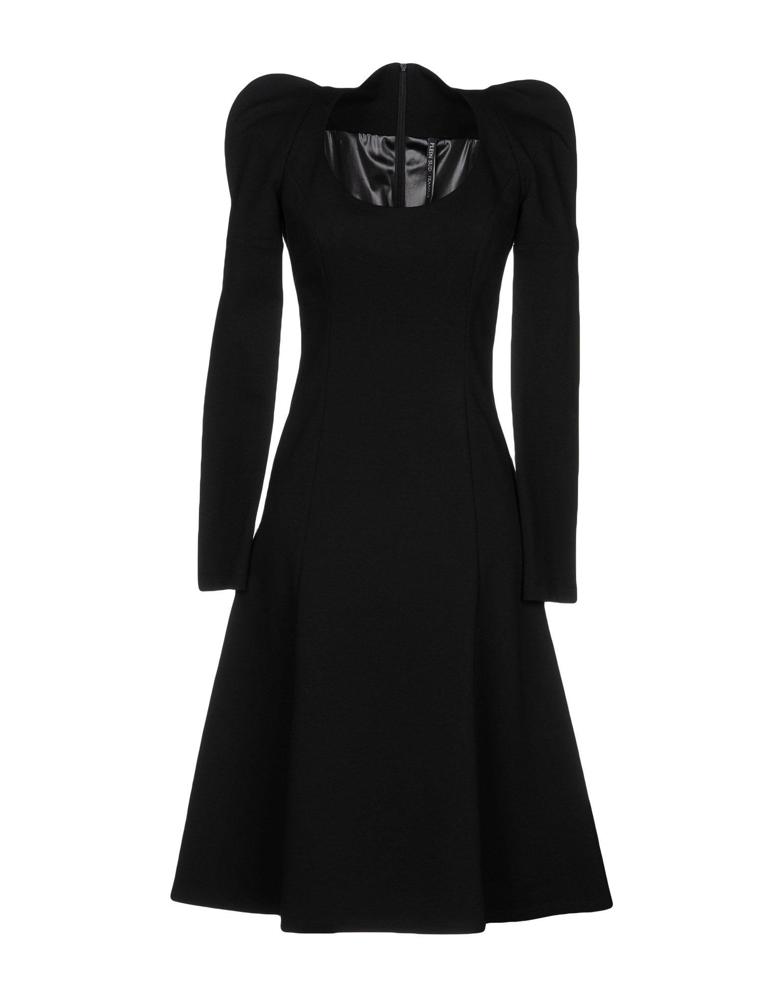 Plein Sud Knee-length Dress In Black 