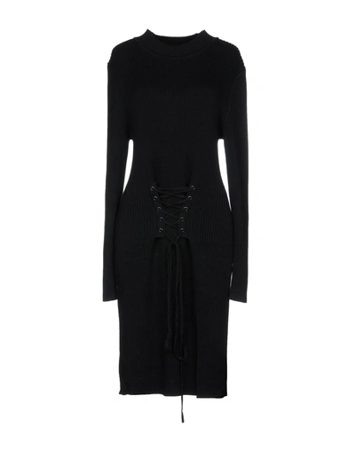 Shop Glamorous Knee-length Dress In Black