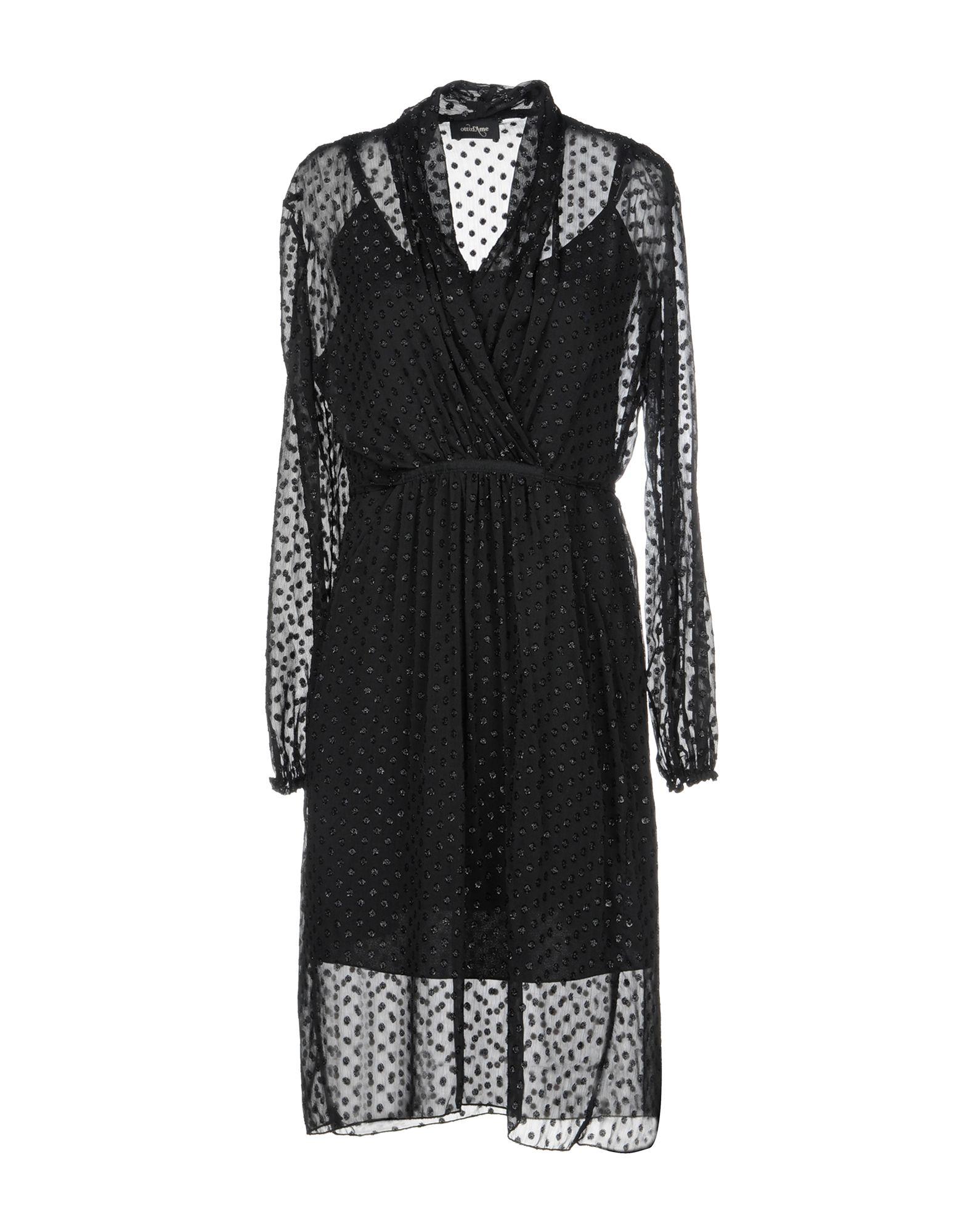 black one piece knee length