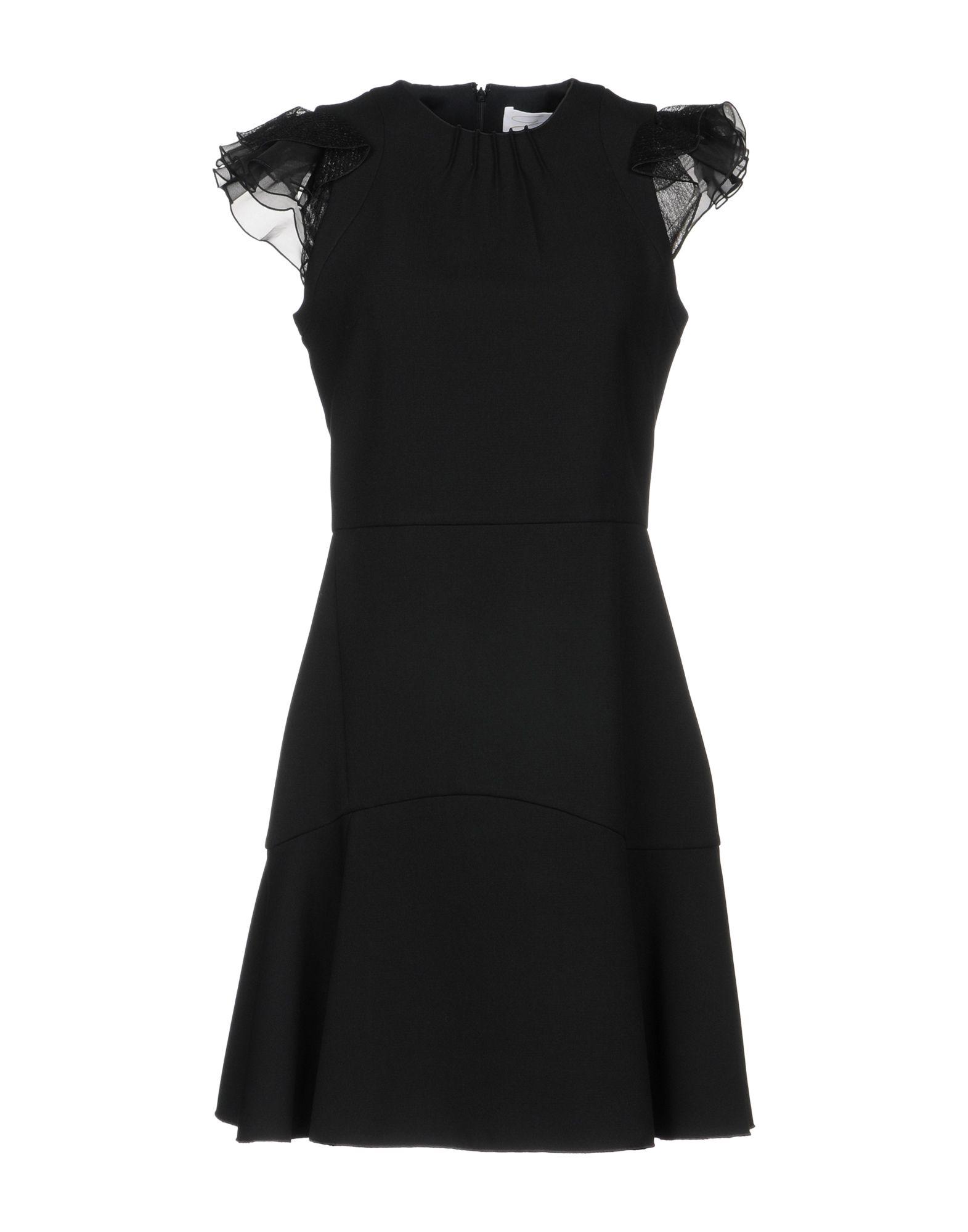 Genny Short Dress In Black | ModeSens