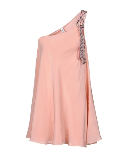Shop Adam Selman Kurzes Kleid In Pink