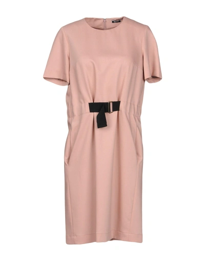 Shop Jil Sander Short Dresses In Pink