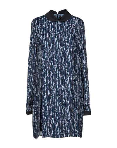 Shop Alessandro Dell'acqua Short Dresses In Blue