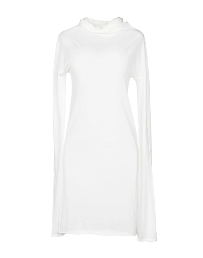 Shop Isabel Benenato Short Dress In White