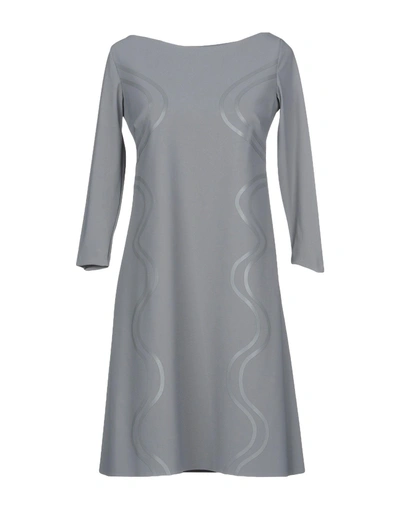 Shop Chiara Boni La Petite Robe Short Dress In Grey