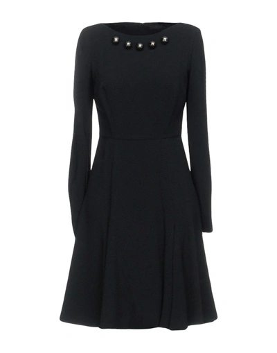 Shop Giles Short Dress In Black