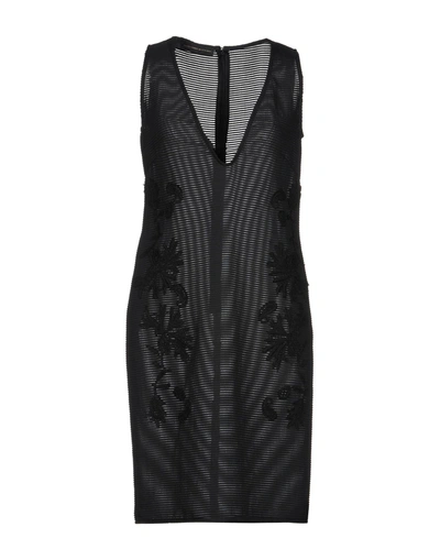 Shop Alessandro Dell'acqua Short Dress In Black