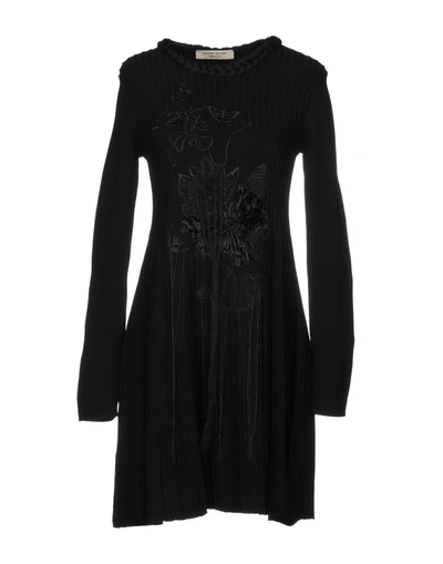 Shop Piccione•piccione Short Dress In Black