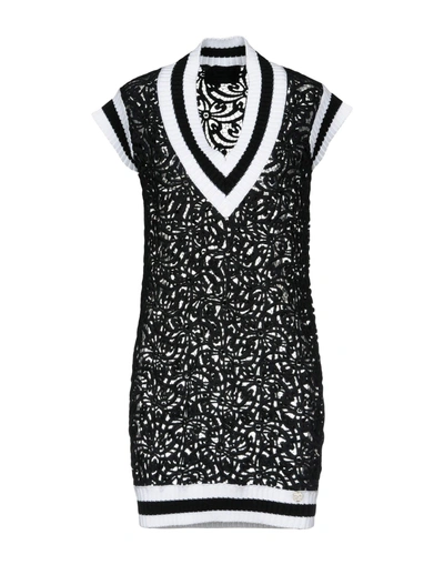 Shop Philipp Plein Short Dress In Black