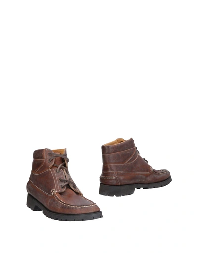 Shop Giorgio Brato Ankle Boot In Cocoa