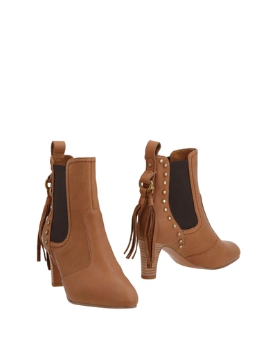Shop See By Chloé Ankle Boot In Tan