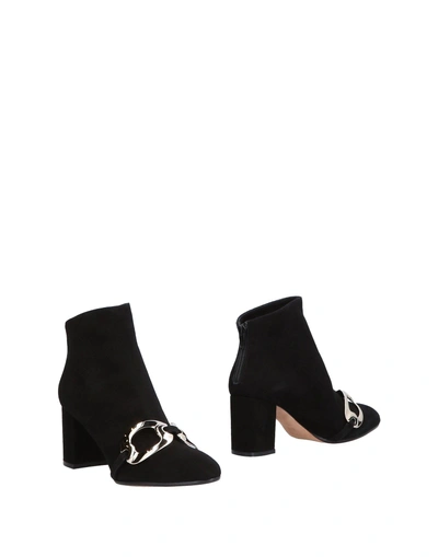 Shop Jean-michel Cazabat Ankle Boots In Black