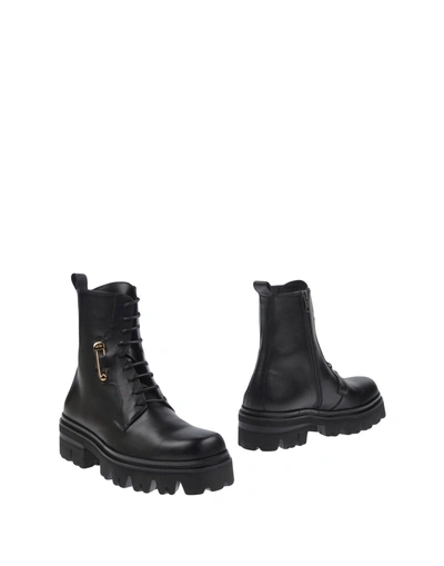 Shop John Galliano Ankle Boots In Black