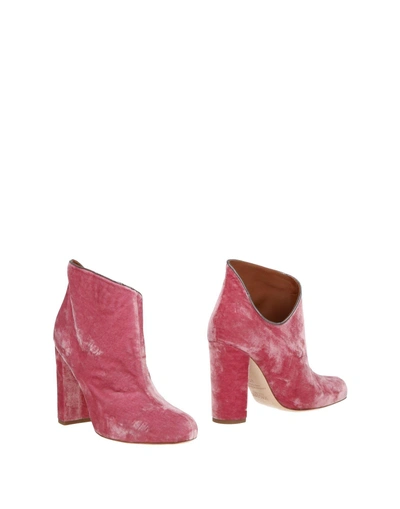 Shop Malone Souliers Ankle Boot In Pink