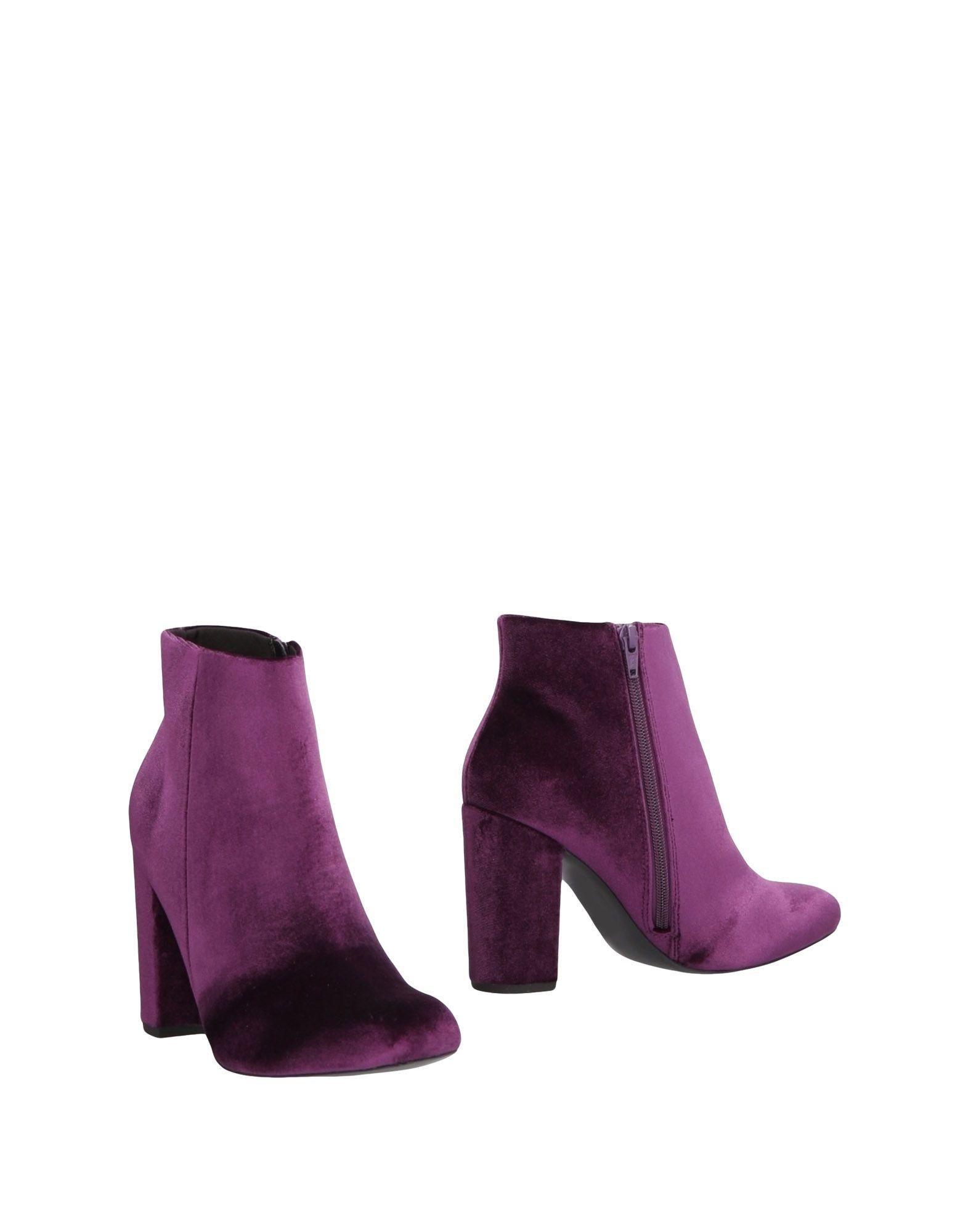 purple ankle boots
