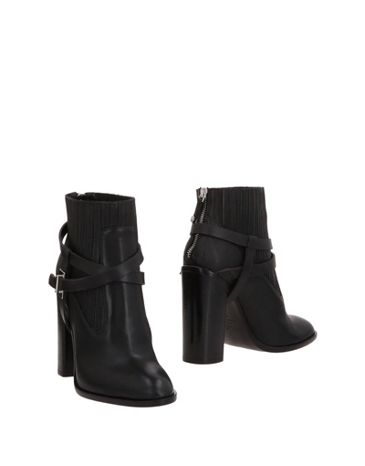 Shop Versus Ankle Boots In Black