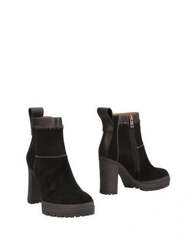 Shop See By Chloé Ankle Boot In Black