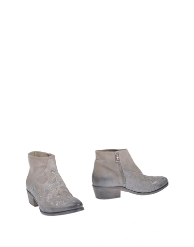 Shop Strategia Woman Ankle Boots Khaki Size 10 Soft Leather