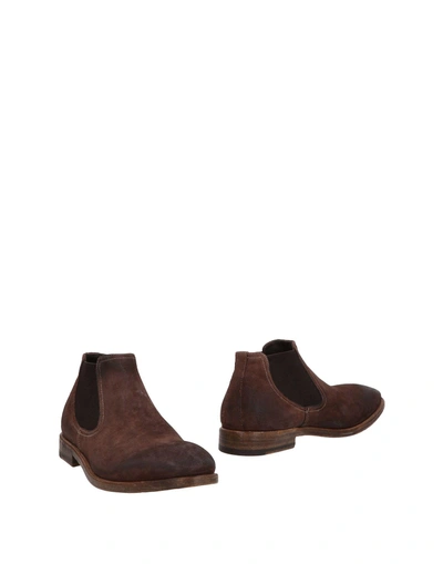 Shop Preventi Boots In Dark Brown