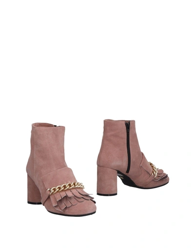 Shop Ottod'ame Ankle Boot In Pastel Pink