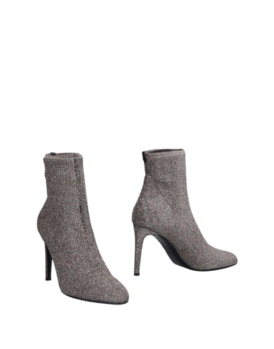 Shop Giuseppe Zanotti Ankle Boots In Grey