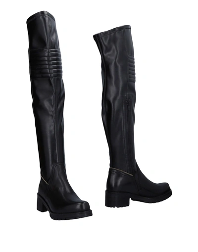 Shop Cult Knee Boots In Black