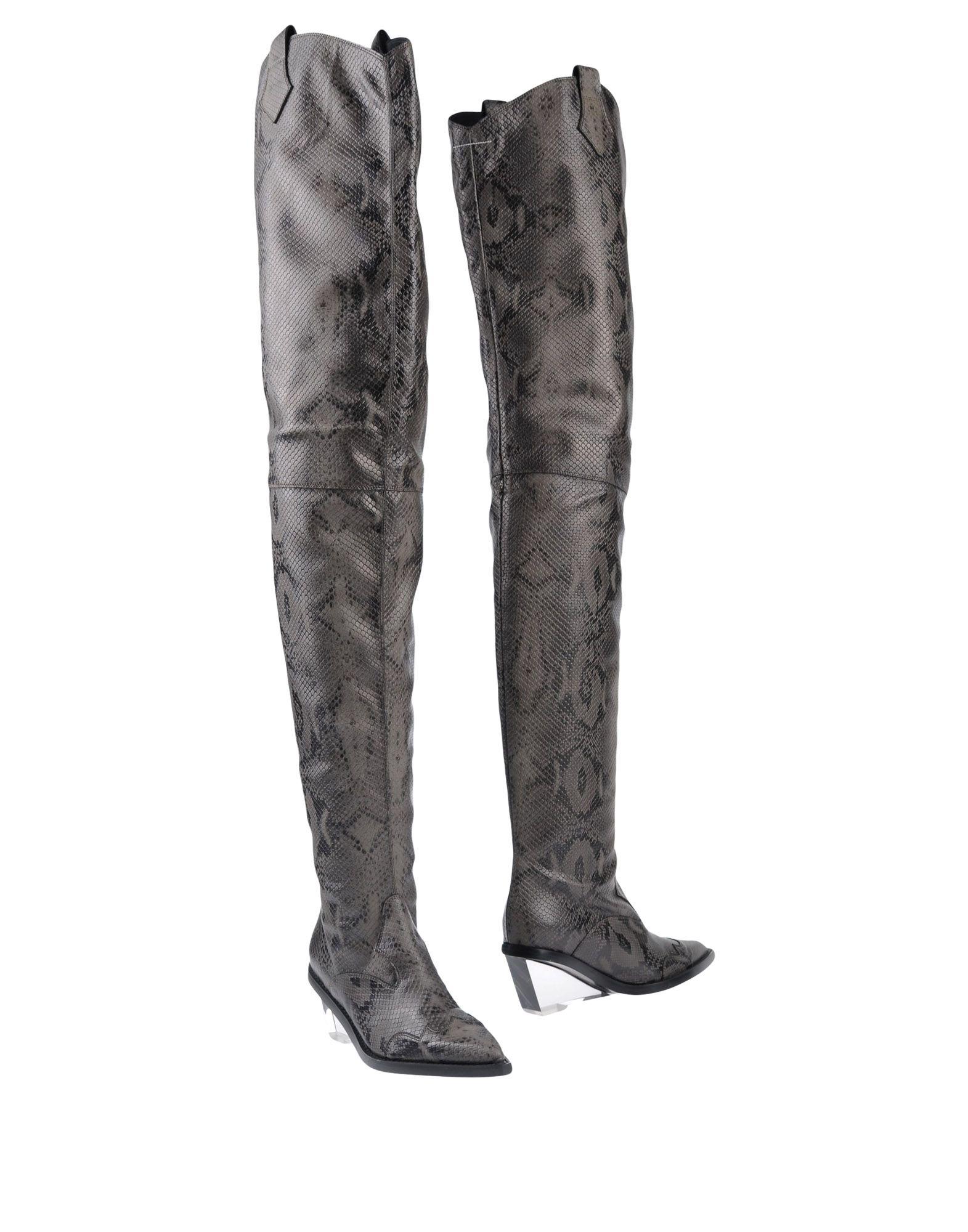 margiela snakeskin boots