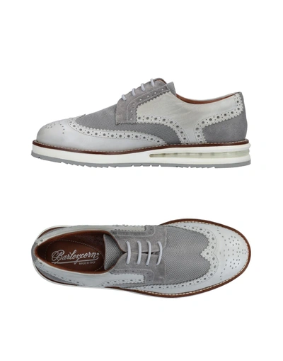 Barleycorn Laced Shoes In Light Grey | ModeSens
