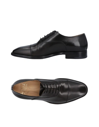Shop Damy Lace-up Shoes In Black