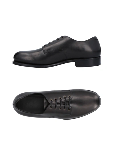 Shop Barbanera Laced Shoes In Black