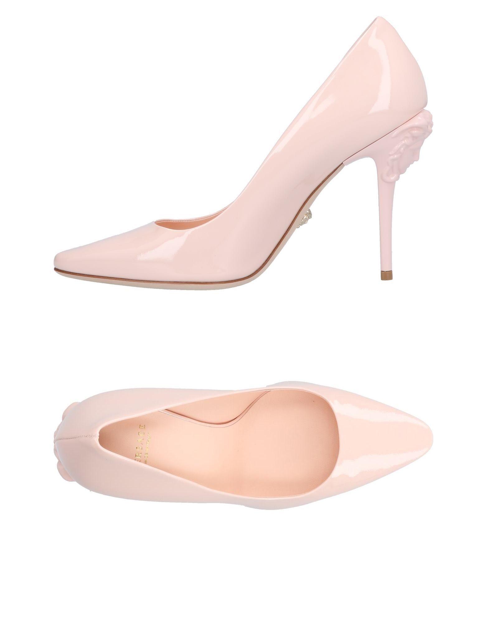 pink versace pumps