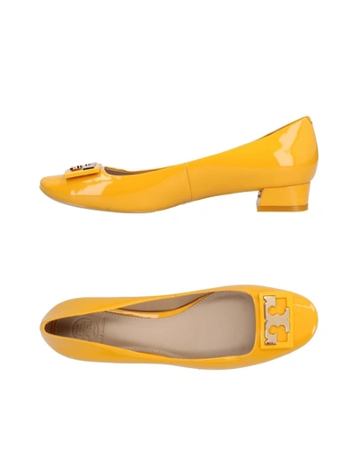 Shop Tory Burch Pumps In Yellow