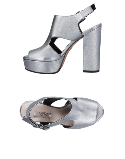Shop Anteprima Sandals In Silver