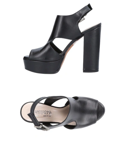Shop Anteprima Sandals In Black