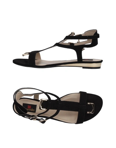 Shop Braccialini Sandals In Black