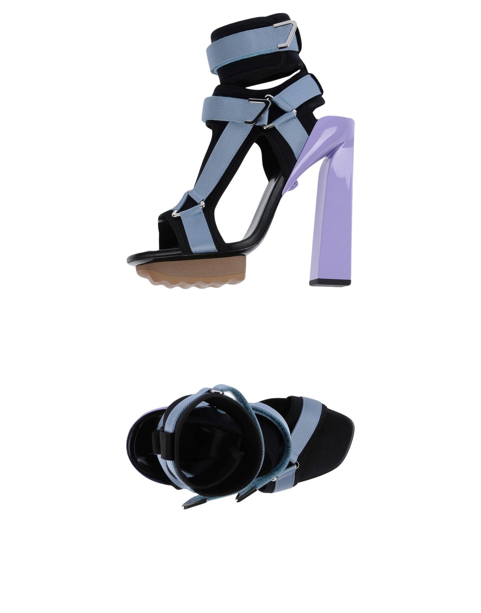 blue versace sandals