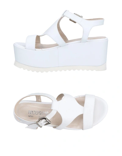 Shop Anteprima Sandals In White