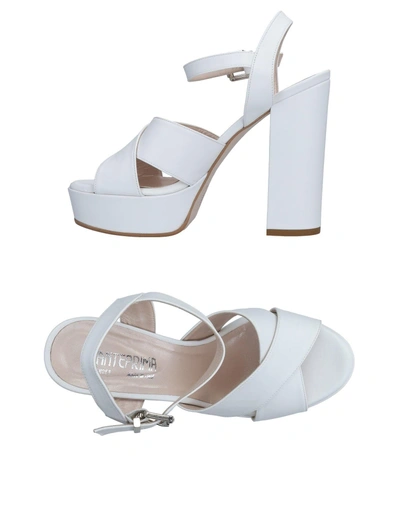 Shop Anteprima Sandals In White