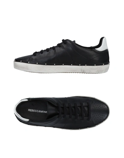 Shop Rebecca Minkoff Sneakers In Black