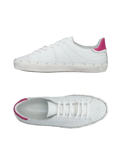 Shop Rebecca Minkoff Sneakers In White