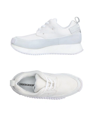 Shop Underground Sneakers In White