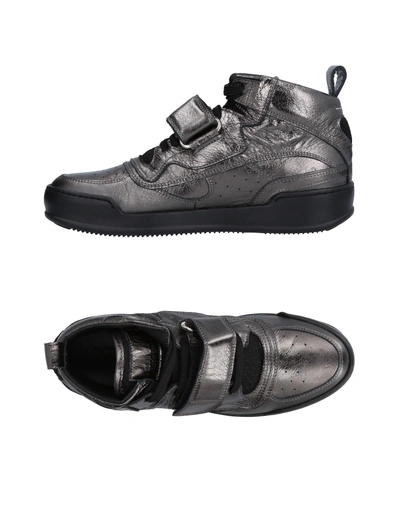 Shop Mm6 Maison Margiela Sneakers In Lead