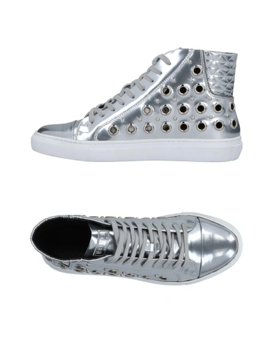 Shop Versus Sneakers In Silver