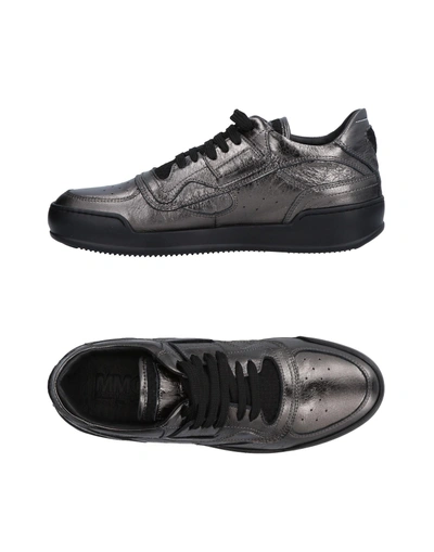 Shop Mm6 Maison Margiela Sneakers In Lead