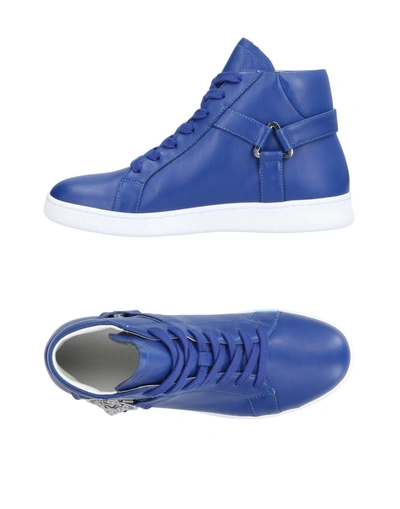 Shop Versus Sneakers In Blue