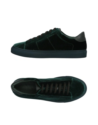 Shop Dondup Sneakers In Dark Green